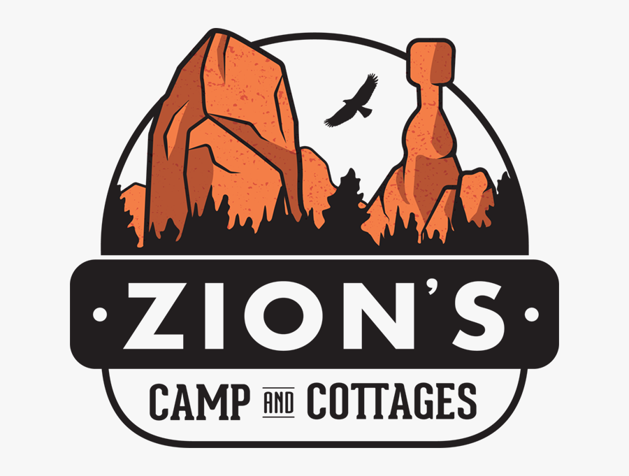 Zion National Park Logo, Transparent Clipart