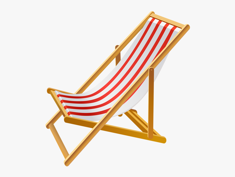 Transparent Chair Png - Transparent Background Beach Chair Clipart, Transparent Clipart