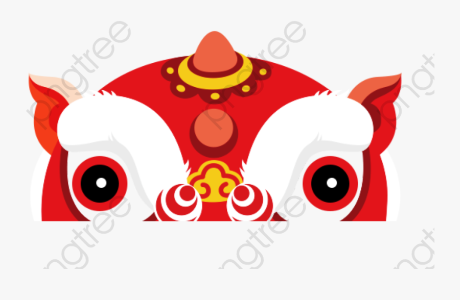 Chinese New Year Dragon Clipart - Lion Dance, Transparent Clipart