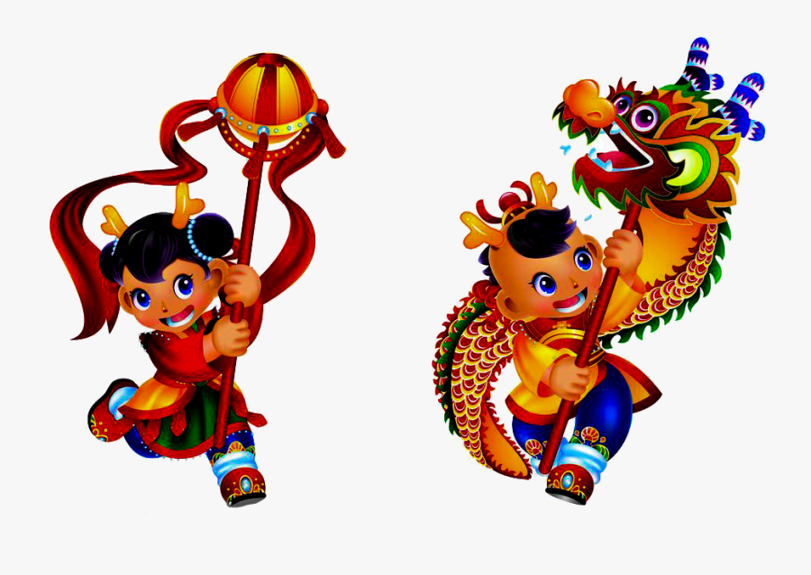 Dragon Dance Transparent, Transparent Clipart