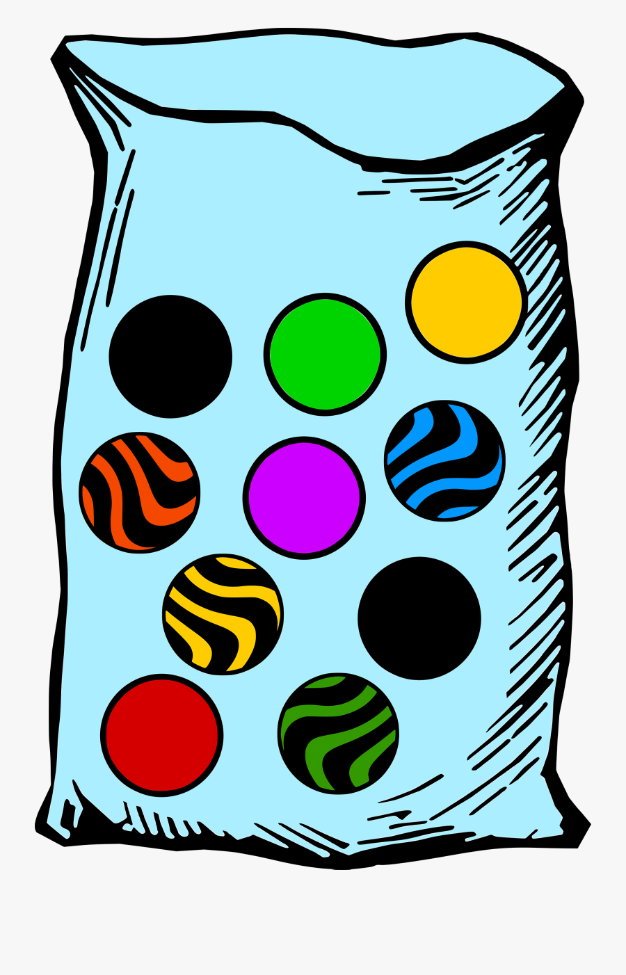 Free Clip Art Children"s Marbles Clip Art Department - Bag Of Marbles Clip Art, Transparent Clipart