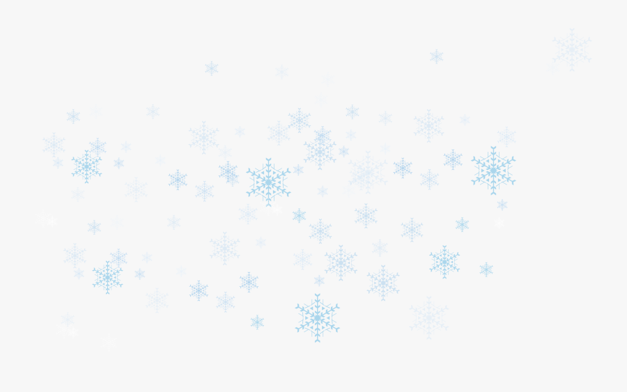 Clip Art Snow Banner - Transparent Snowflake Vector Png, Transparent Clipart
