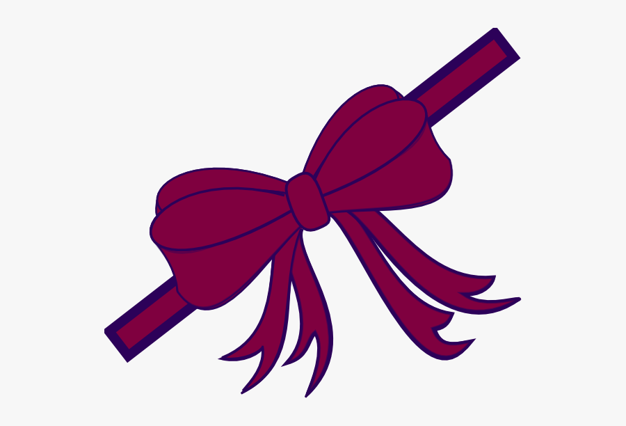 Free Download Red Christmas Ribbon Bow Magnets Clipart - Clip Art, Transparent Clipart