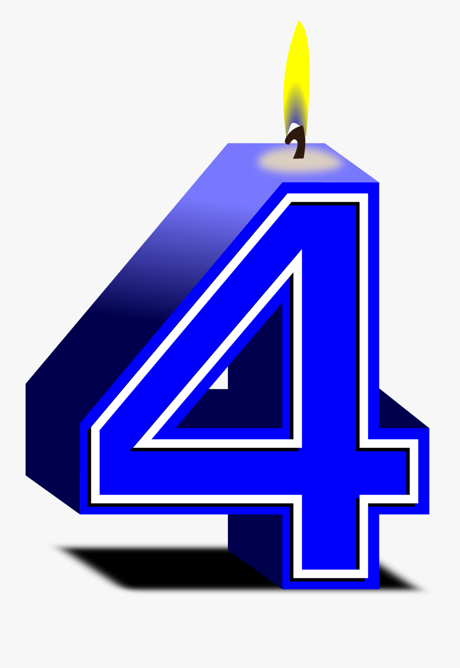 Angle,symbol,electric Blue - 1 Birthday Candle Png, Transparent Clipart