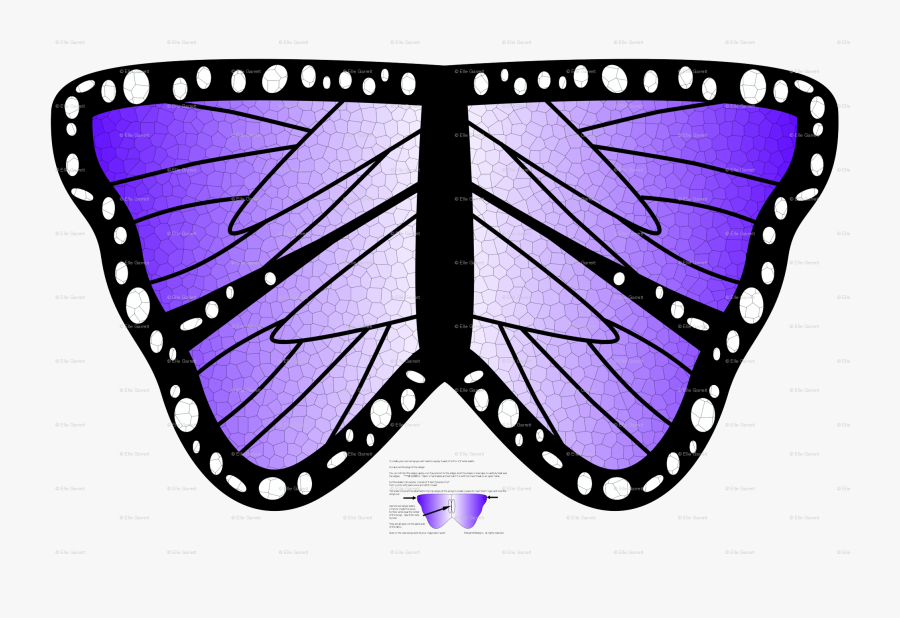 Transparent Butterfly Wings Png - Brush-footed Butterfly, Transparent Clipart