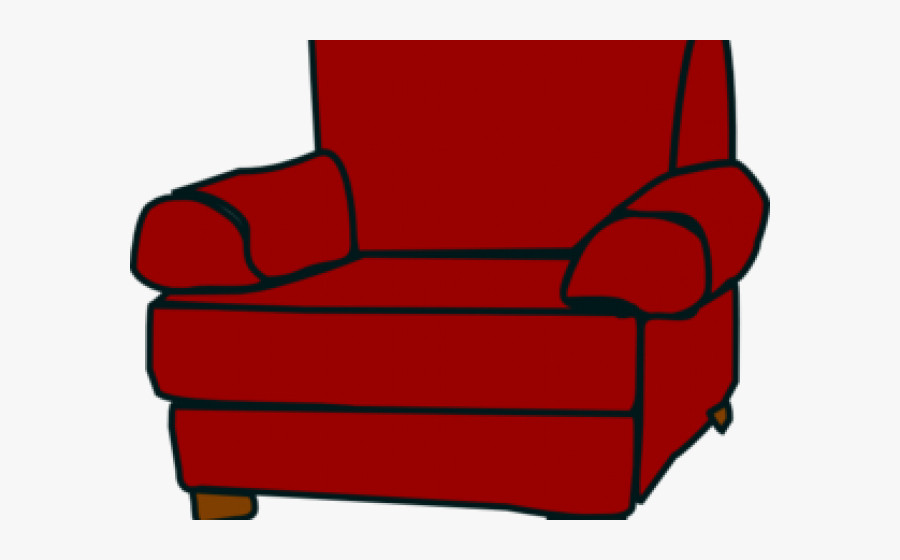Red Chair Clipart Png, Transparent Clipart