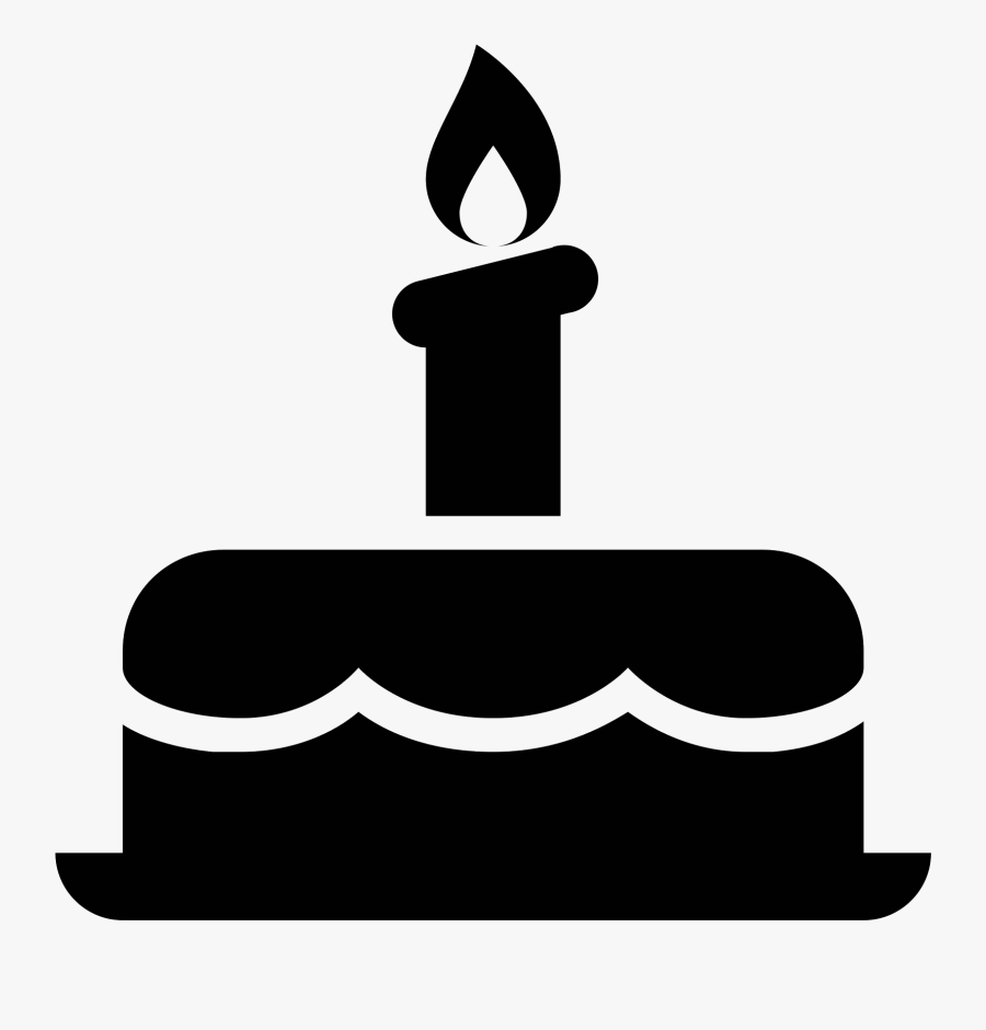 Birthday Cake Icon - Png Birthday Cake Icon, Transparent Clipart