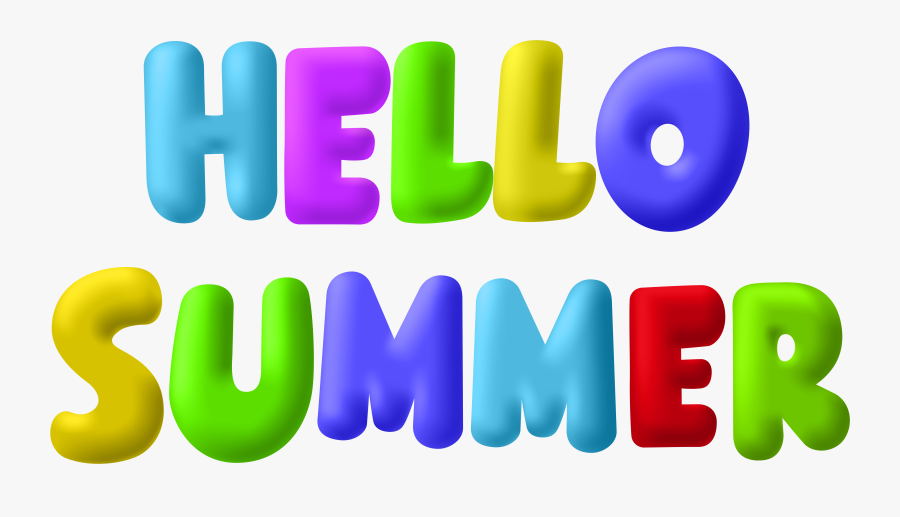 Hello Summer Png Image High Summer Clipart - Transparent Summertime Clip Art, Transparent Clipart