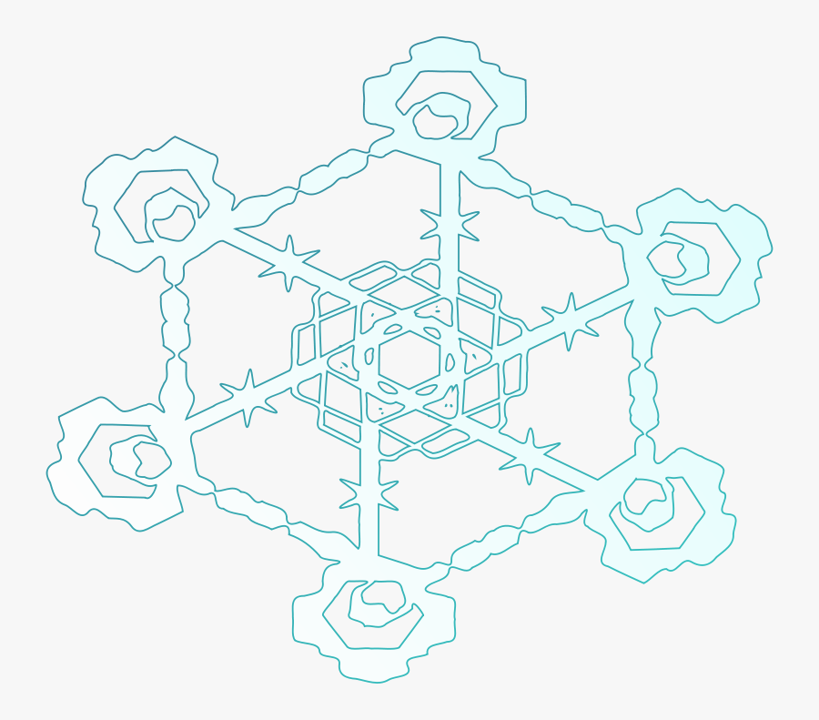 Snowflake, Transparent Clipart