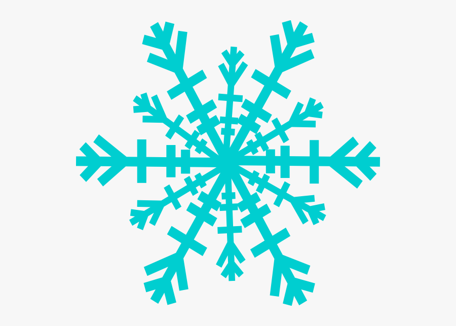 Snowflake Clip Art At Clker - Transparent Background Pink Snowflake Png, Transparent Clipart