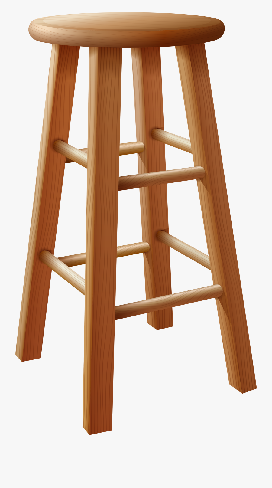 Chair Made Of Wood , Transparent Cartoons - Chair Made Of Wood, Transparent Clipart