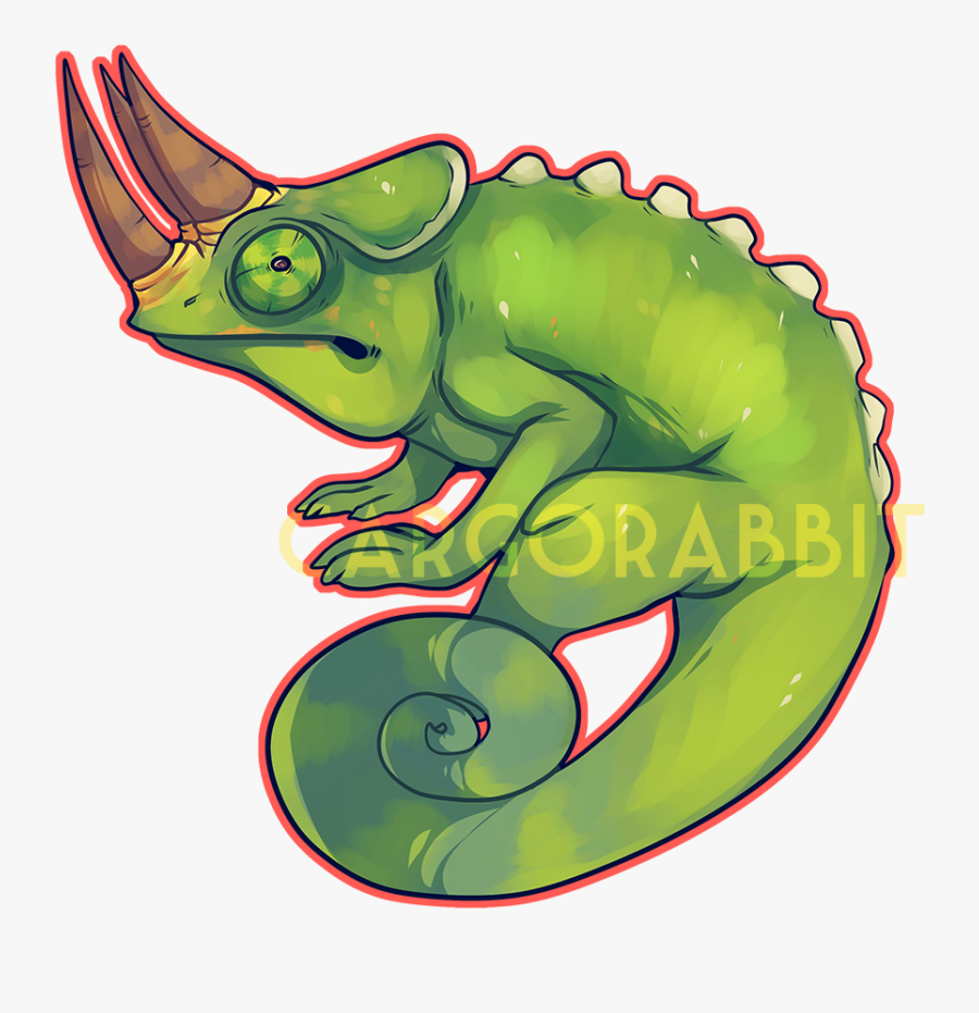 Chameleon Clipart Jackson - Jackson Chameleon Clipart, Transparent Clipart