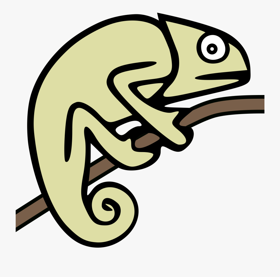 Clip Art Transparent Library File Icon Wikimedia Commons - Yellow Chameleon Cartoon Png, Transparent Clipart