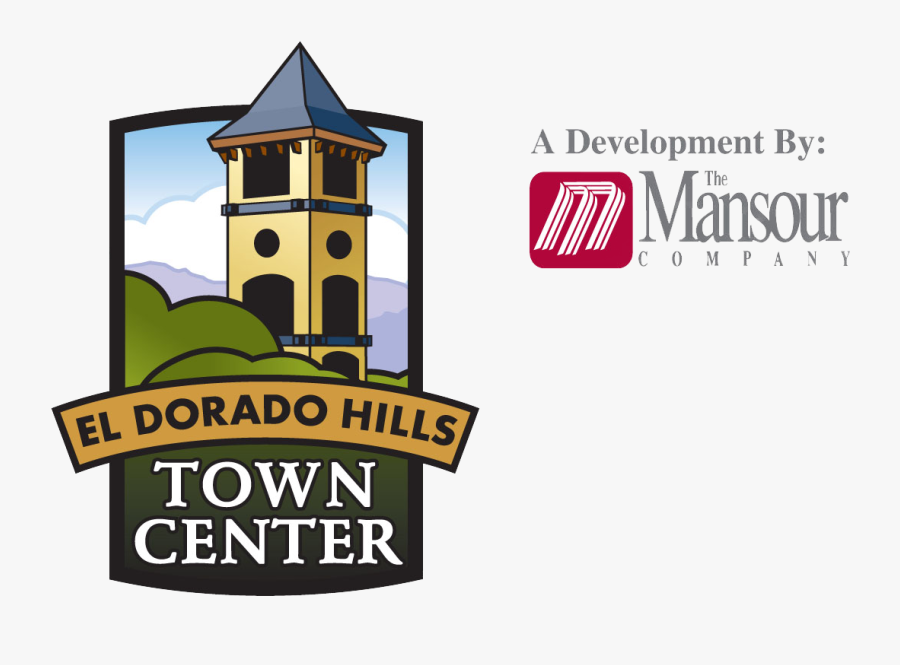 El Dorado Hills Town Center - El Dorado Hills Town Center Logo, Transparent Clipart