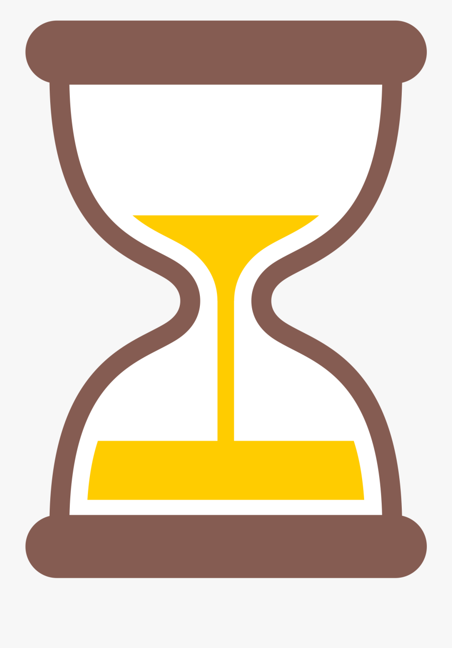 Hourglass Clipart Yellow - Hourglass Clipart, Transparent Clipart