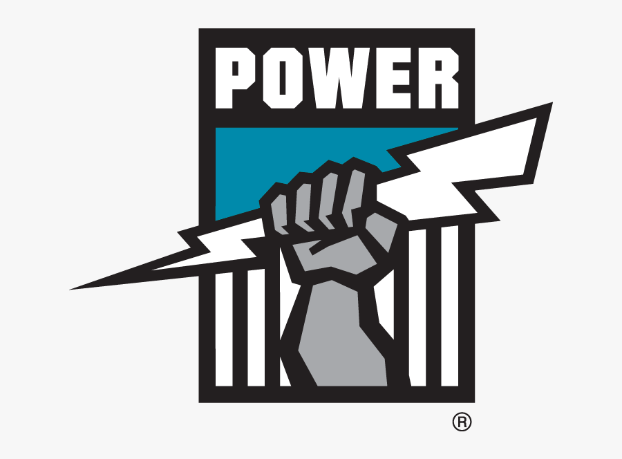 Port Adelaide Football Club Song The Power Clipart - Port Adelaide Football Club, Transparent Clipart