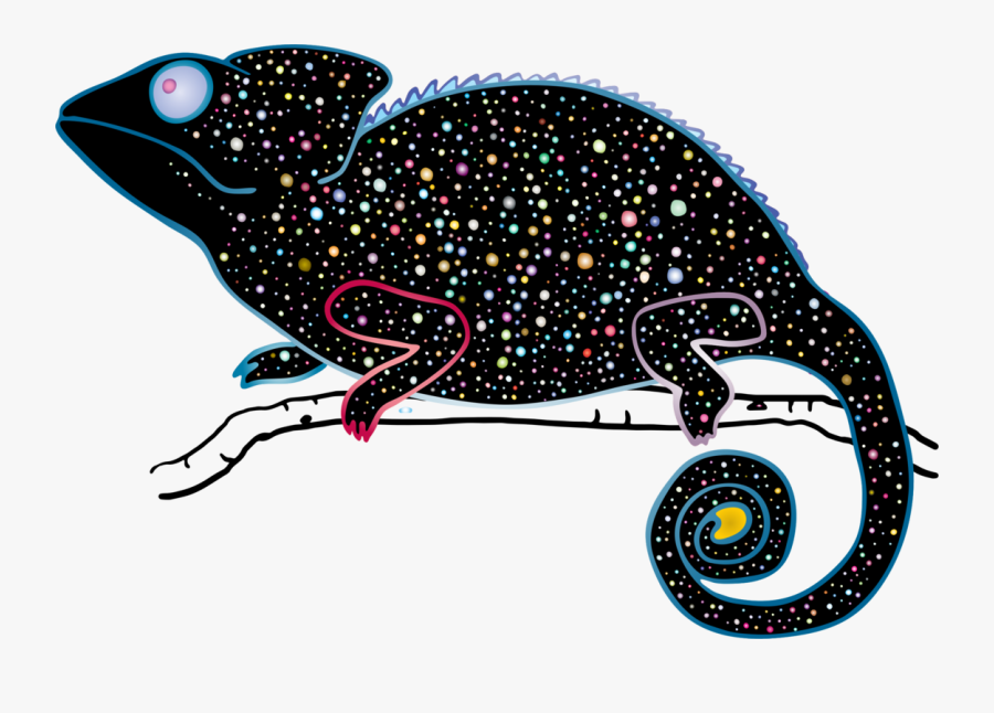 Visual Arts,art,organism - Common Chameleon, Transparent Clipart