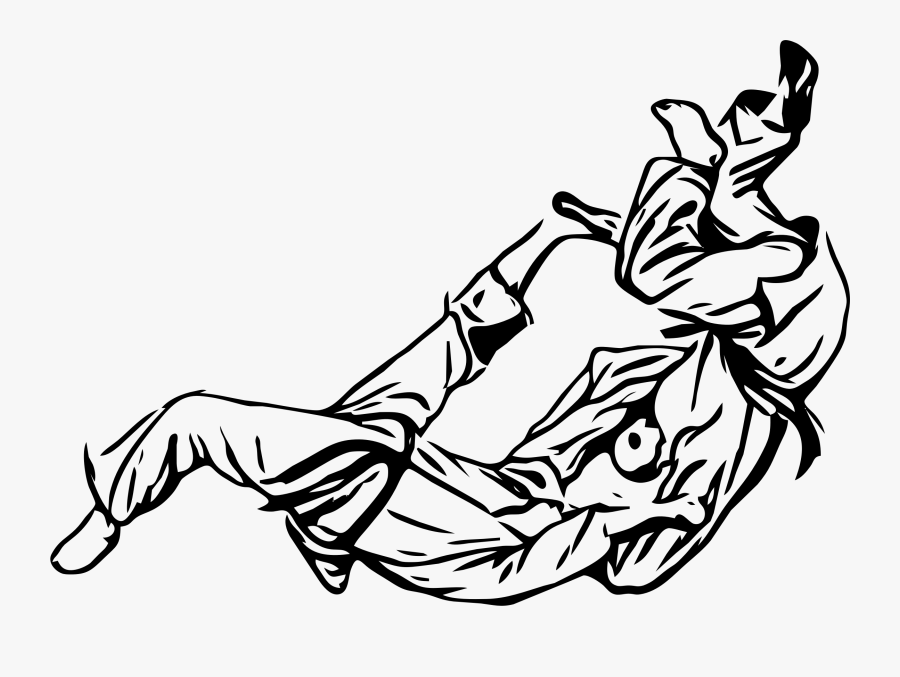 Brazilian Jiu Jitsu Art Png, Transparent Clipart