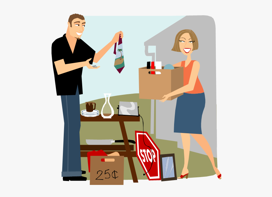 Neighborhood Garage Sale Png, Transparent Clipart