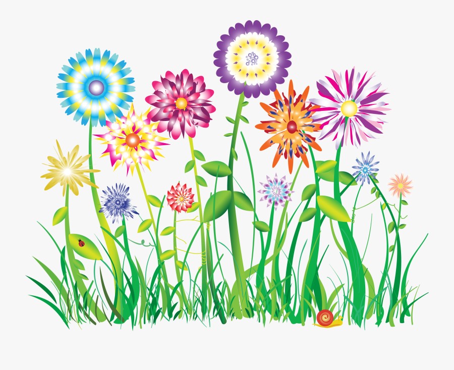 Flower Power Clipart - Graphic Designs Flowers Png, Transparent Clipart