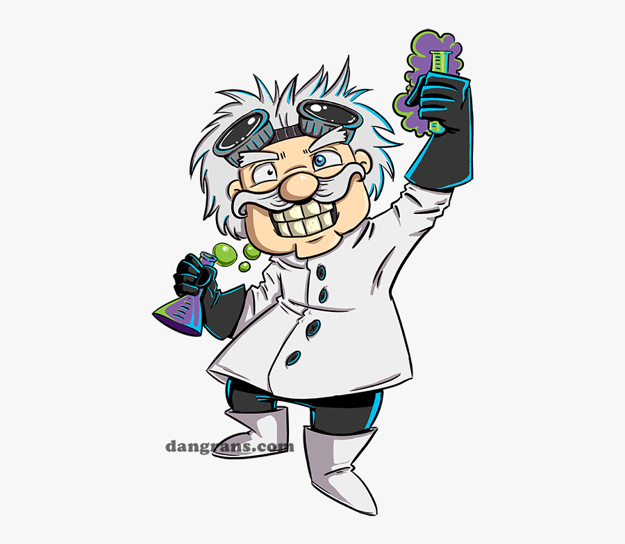 Clip Art Free Mad Scientist Clipart - Mad Scientist Cartoon, Transparent Clipart