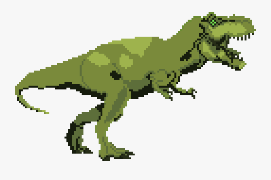 Dinosaur Pixel Art Png Clipart , Png Download - Dinosaur Pixel Art Png, Transparent Clipart