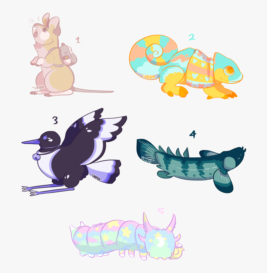 Unusual Plushie Adopts Open, Transparent Clipart