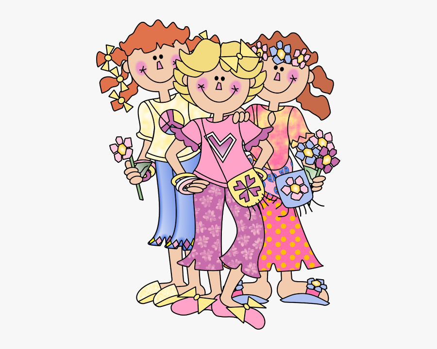 Clipart Teenage Girl Cool Cartoon, Transparent Clipart