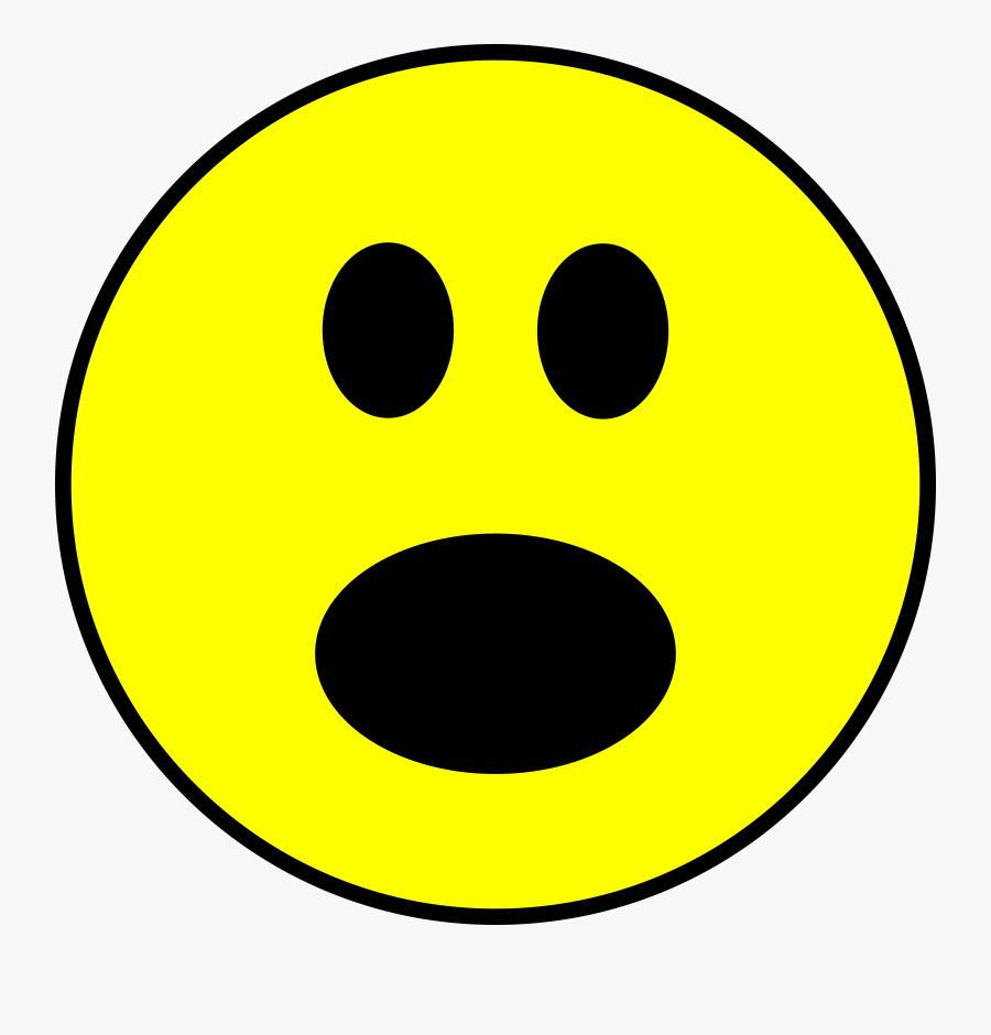 Emoticon,smiley,yellow - Clip Arts Of Emoticons Surprise, Transparent Clipart