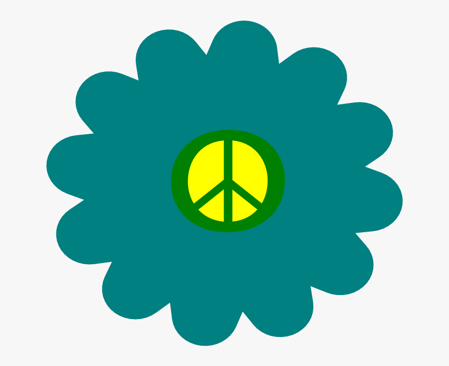 Hazard Clip Art Download - Flower Hippie, Transparent Clipart