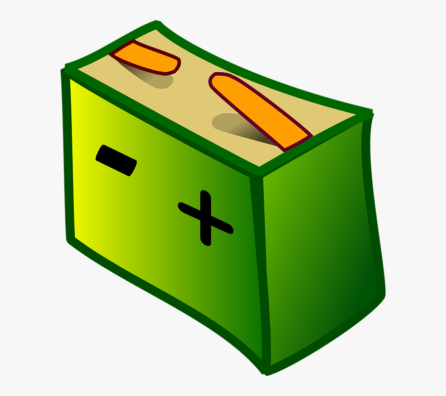 Car Battery Power Clipart - Car Battery Clip Art, Transparent Clipart