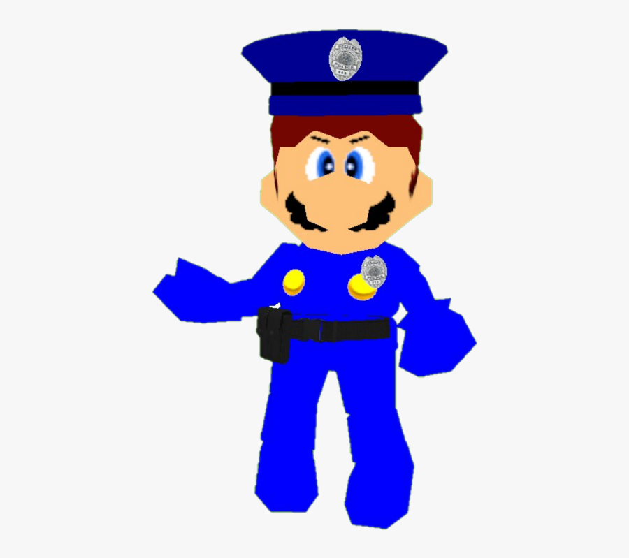 The Police - Cartoon, Transparent Clipart