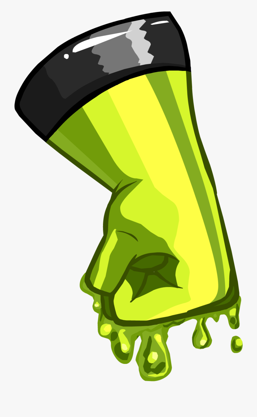 Transparent Power Glove Png - Club Penguin Power Gloves, Transparent Clipart