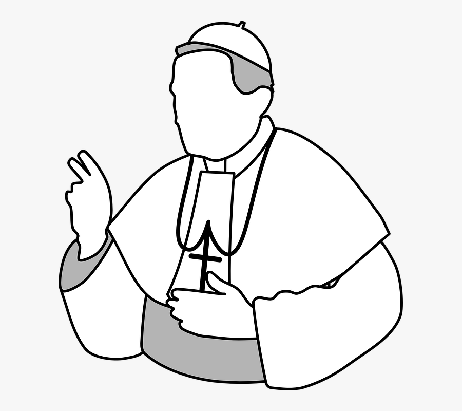 Priest Blessing Clipart - Pope Clip Art , Free Transparent Clipart - Clipar...