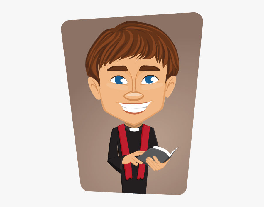 Priest - Clipart - Free Clip Art Of A Catholic Priests, Transparent Clipart