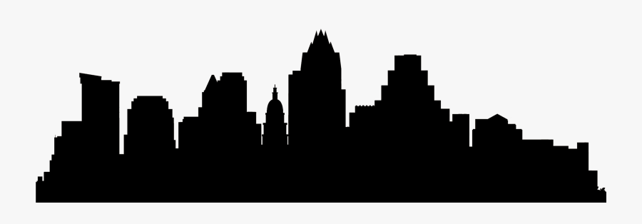 Banner Transparent Austin Skyline Clipart - Austin Texas Skyline Png, Transparent Clipart