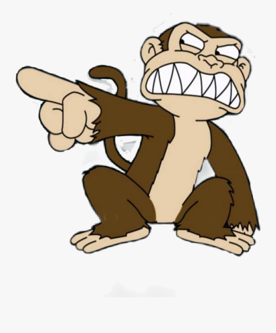 Transparent Family Guy Png - You Monkey Family Guy, Transparent Clipart