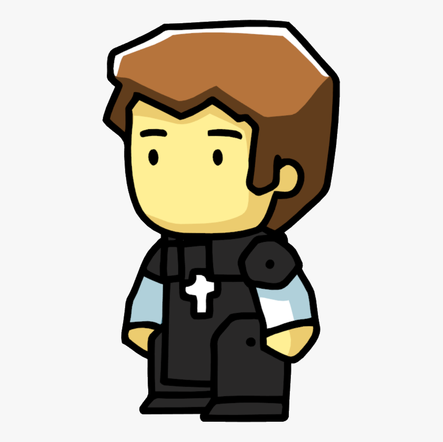 Priest Male - Scribblenauts Priest, Transparent Clipart