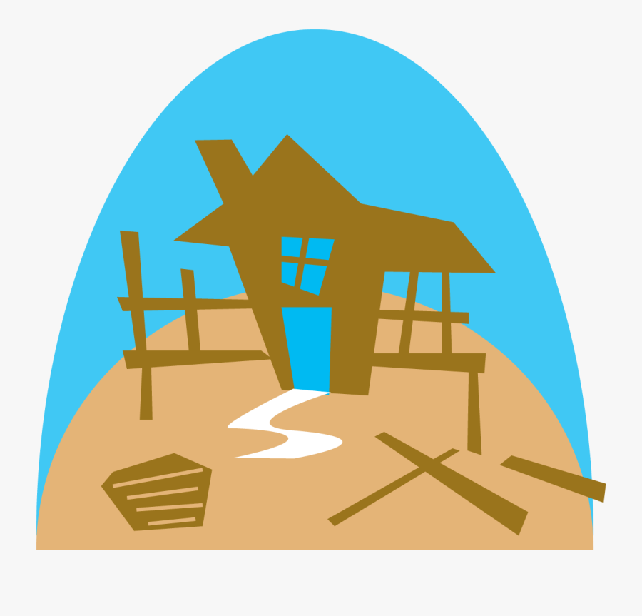 Construction Project Diary Of A Parish Priest - Half Built House Cartoon, Transparent Clipart