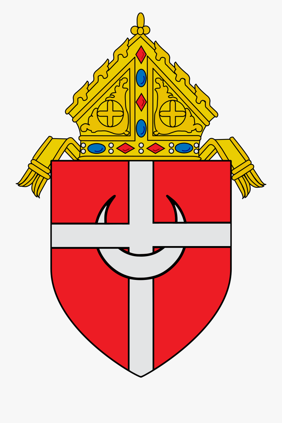 Roman Catholic Archdiocese Of Denver - Roman Catholic Diocese Of Charlotte Logo, Transparent Clipart
