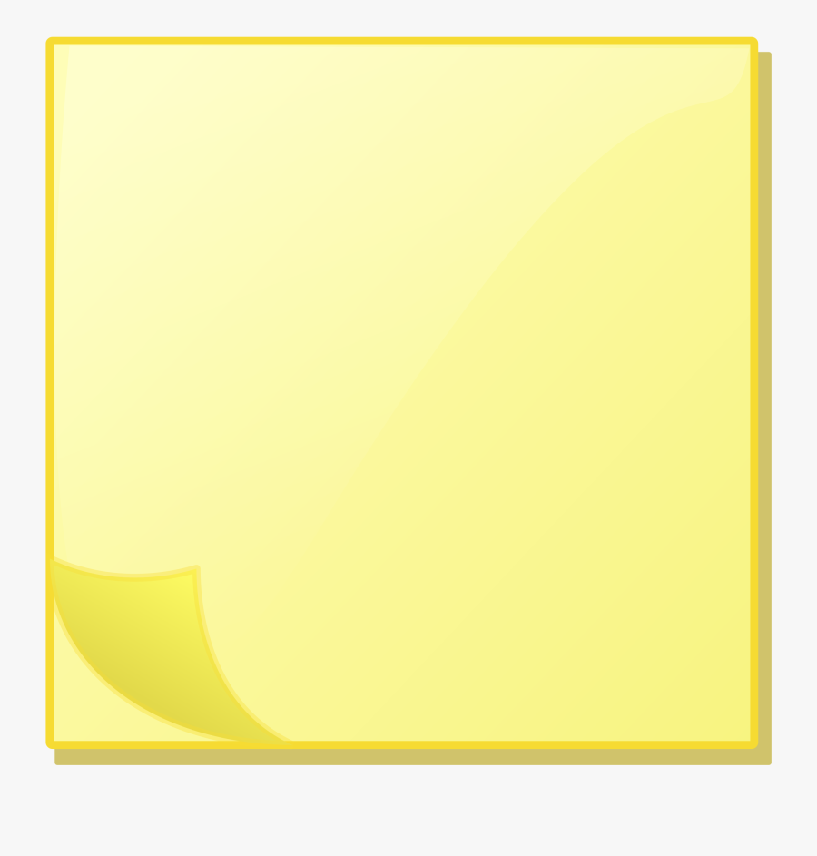 Notepad Clipart Posted Note - Plot, Transparent Clipart