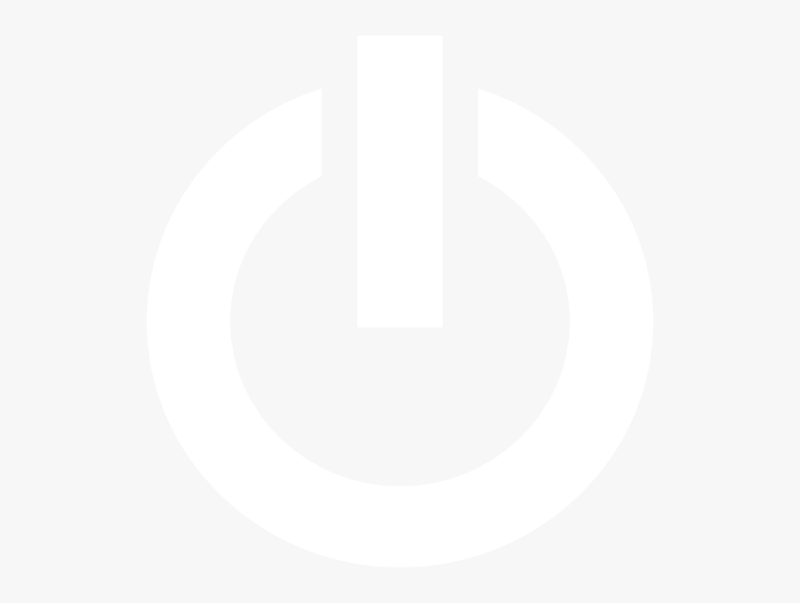 White Power Symbol For Computer Svg Clip Arts - Circle, Transparent Clipart