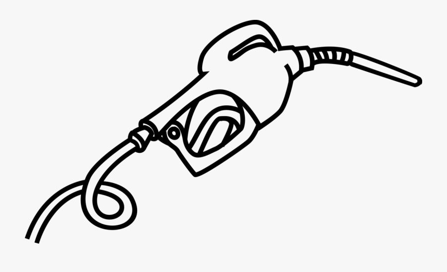 Service Station Gas Pump And Image Illustration, Transparent Clipart