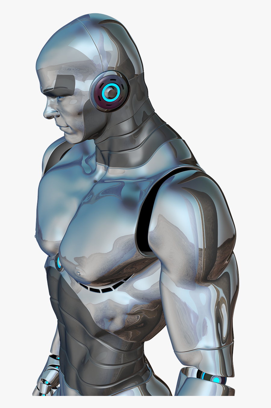 Power Image Maker - Humanoid Robot Robot, Transparent Clipart