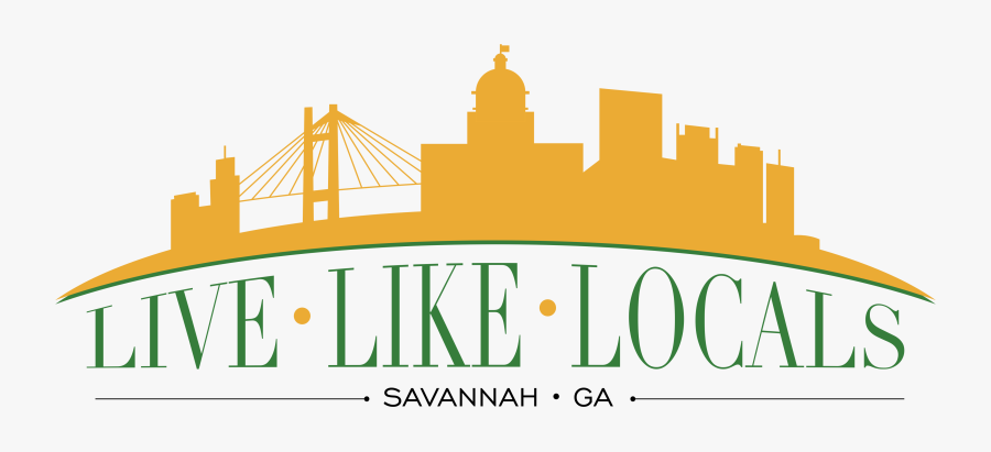Skyline Clipart Savannah - Live Like Locals, Transparent Clipart