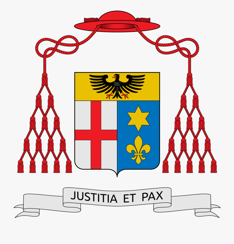 Heraldry Ecclesiastical Of Almo Arms Capranica Priest, Transparent Clipart