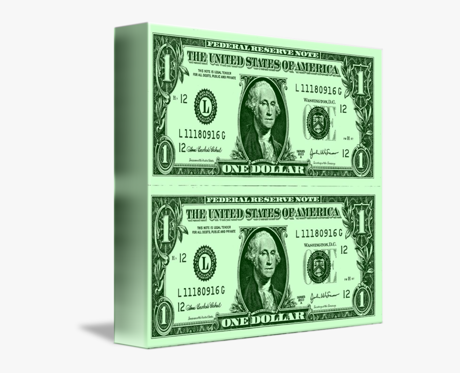 Clip Art Picture Of Dollar Bill - Dollar Bill, Transparent Clipart