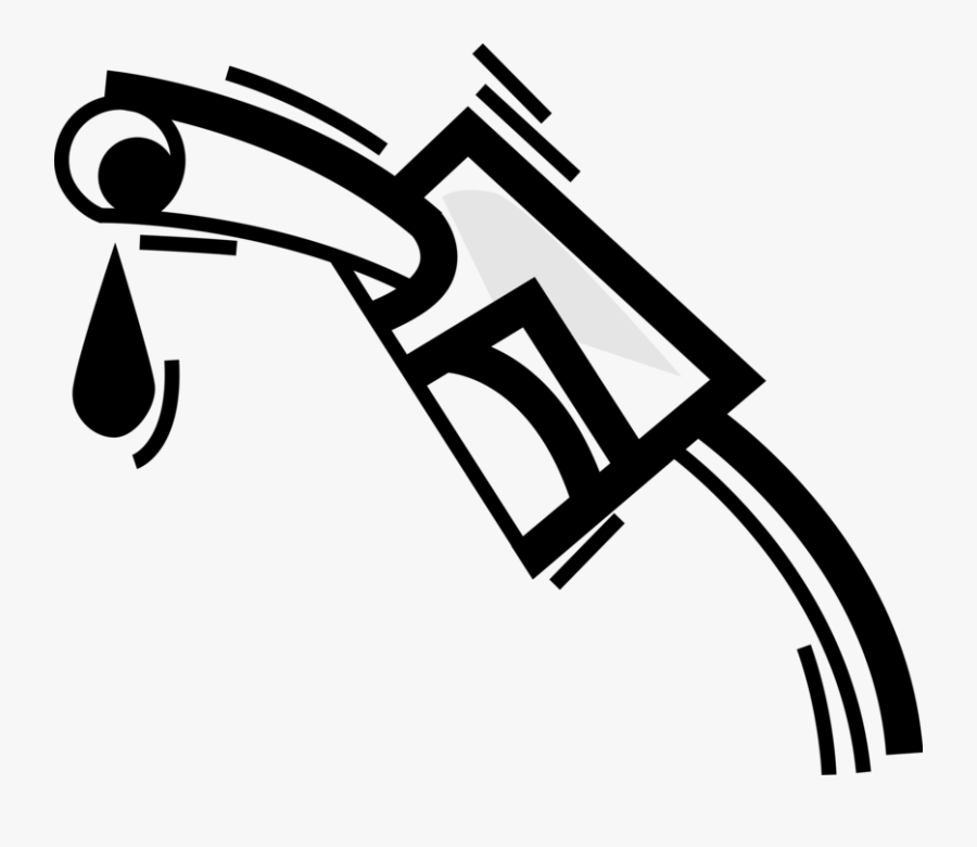 Service Station And Nozzle, Transparent Clipart