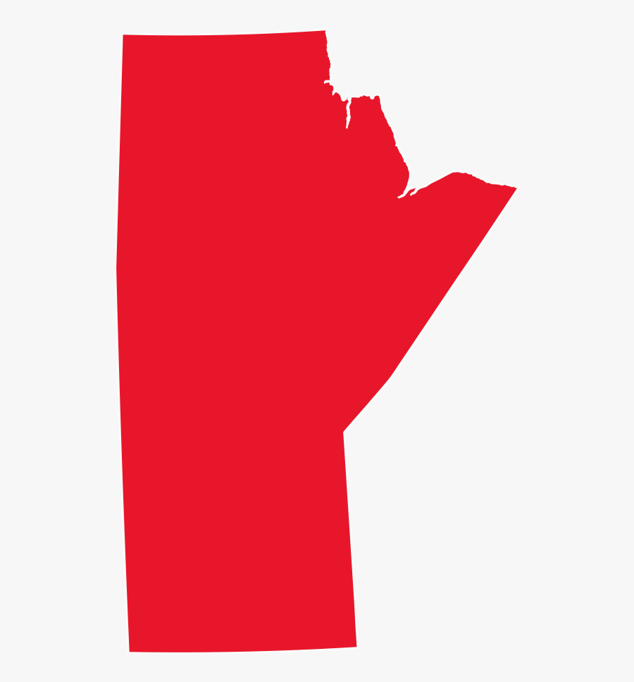 Map - Manitoba, Transparent Clipart