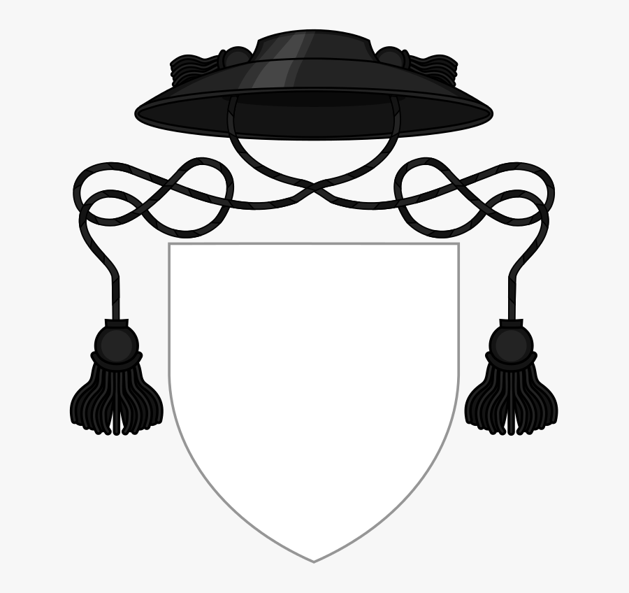 External Ornaments Of A Priest - Monsignor Coat Of Arms, Transparent Clipart